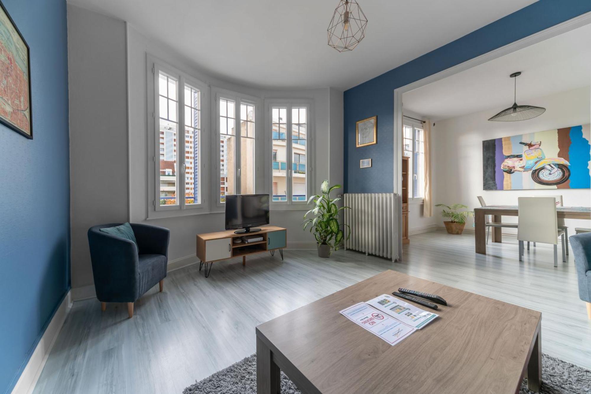 Le Louis B - Appartement Calme Et Lumineux Proche Thermes Виши Экстерьер фото